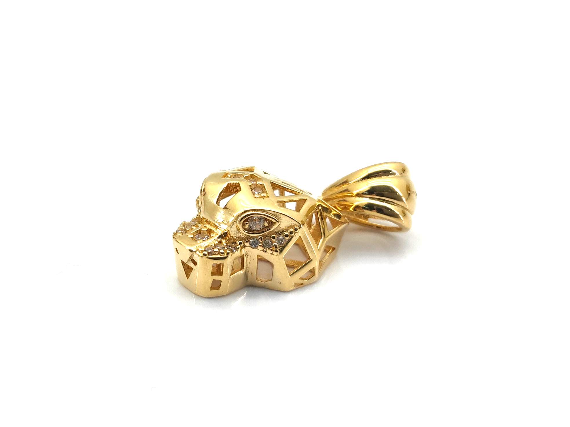 Colgante Oro 18k Con Circonita - Imagen 4
