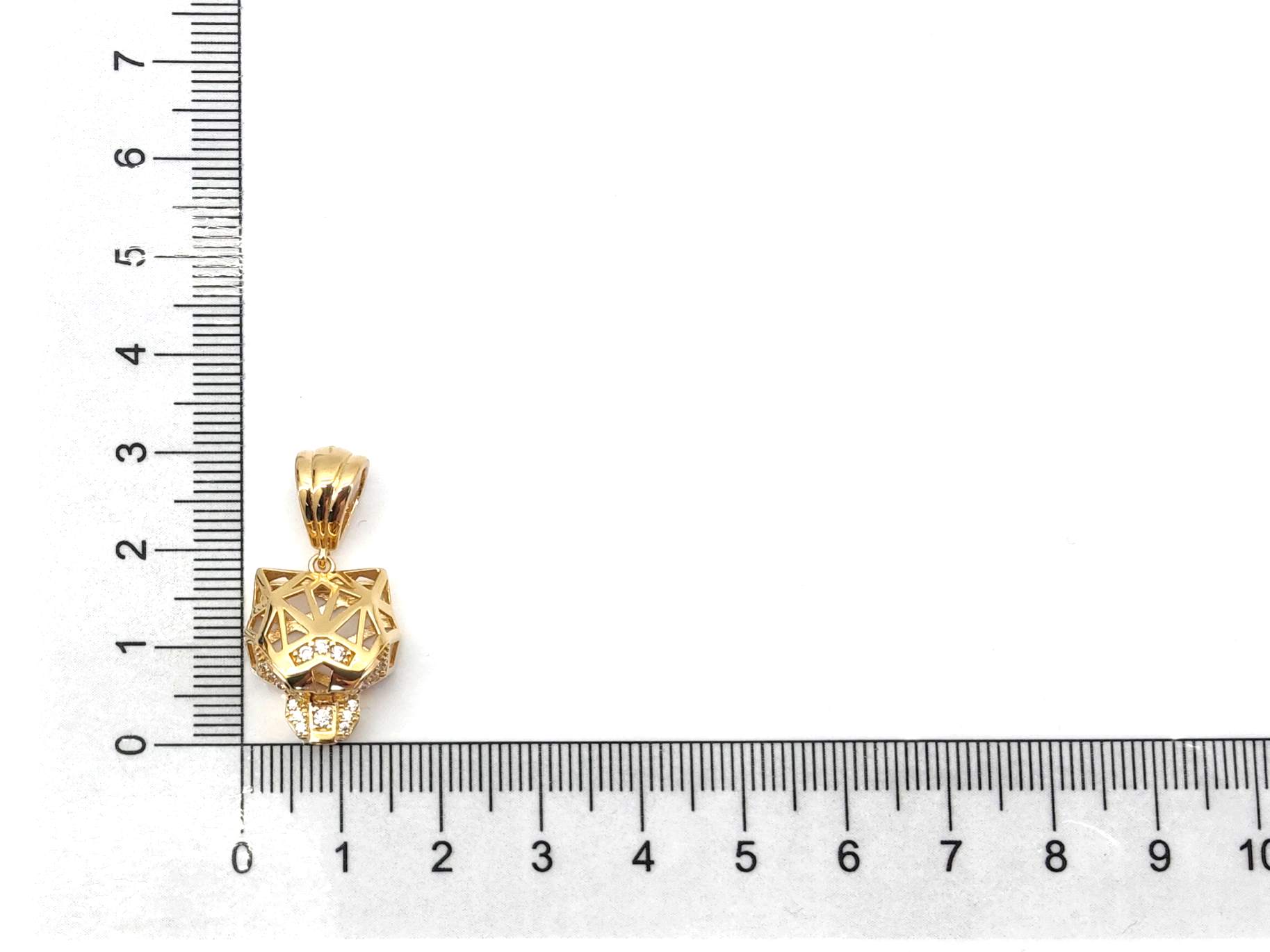 Colgante Oro 18k Con Circonita - Imagen 5