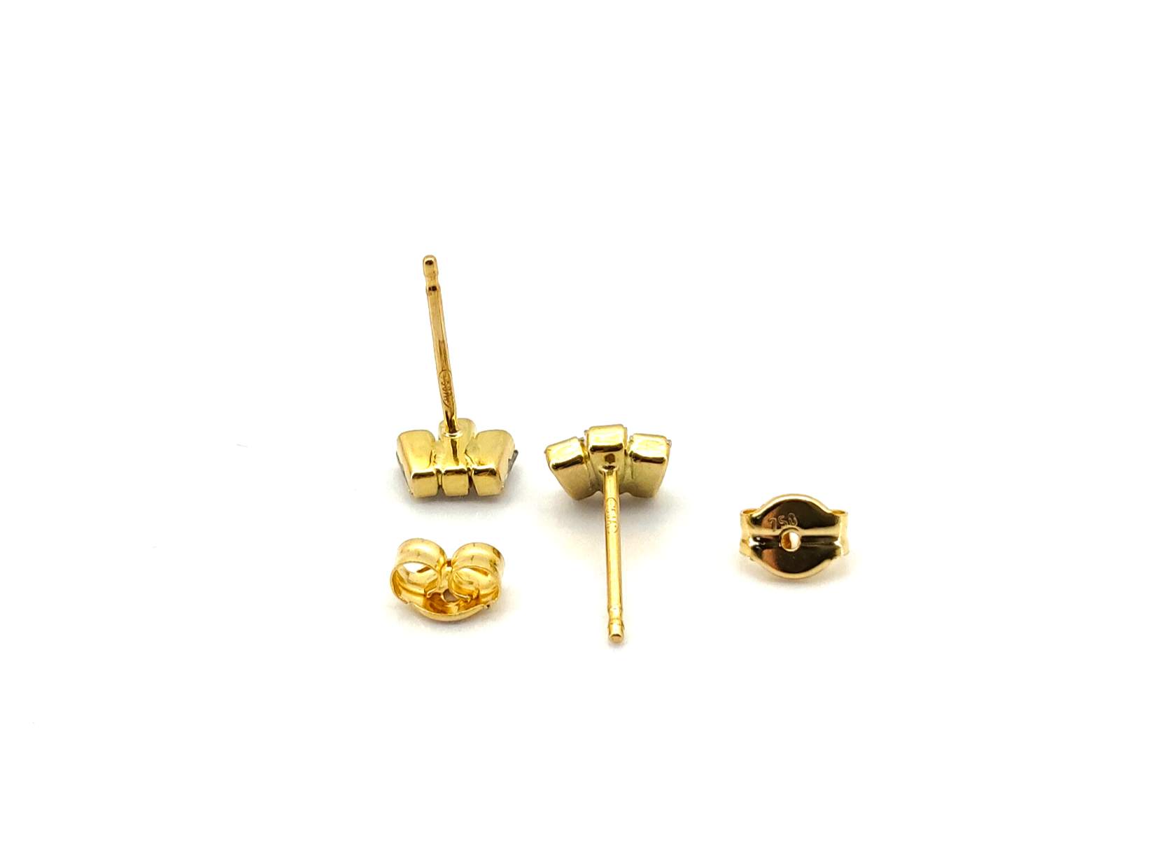 Pendientes Oro 18k Con Circonita - Imagen 3