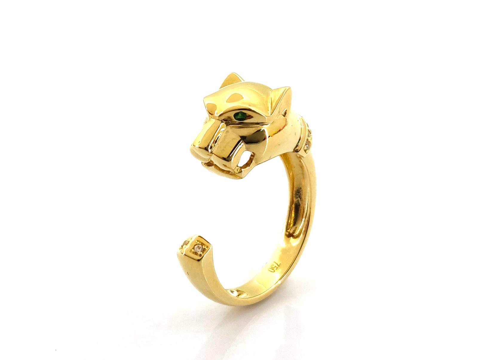 Sortija Oro 18k Con Circonita