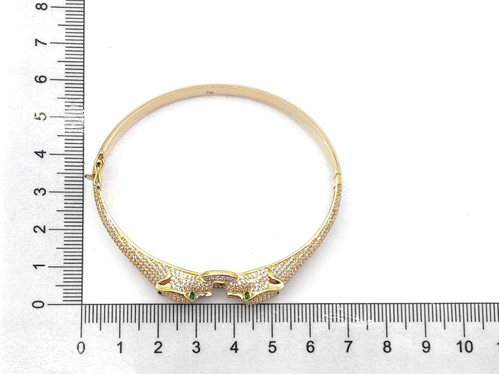 Pulsera Oro 18k Con Circonita - Imagen 6