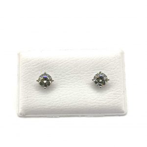 Pendientes Oro 18k Con Circonita