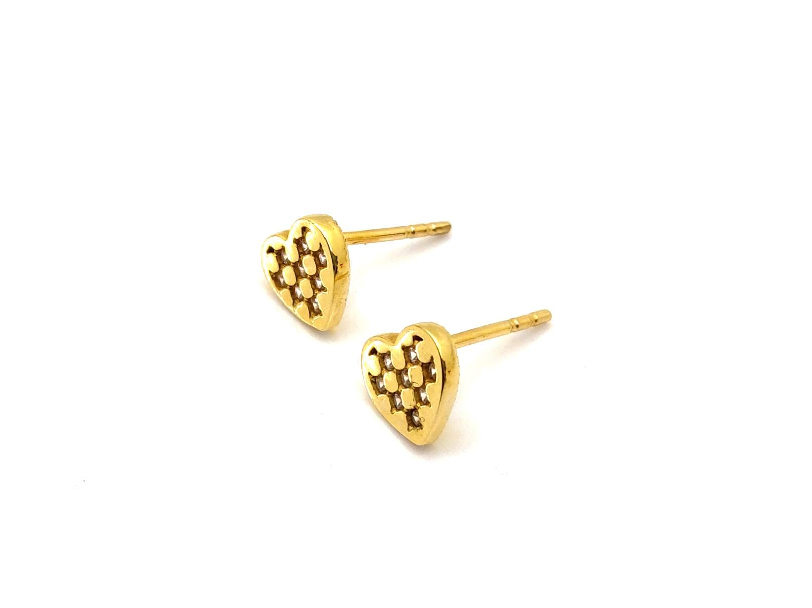 Pendientes Oro 18k Con Circonita - Imagen 2