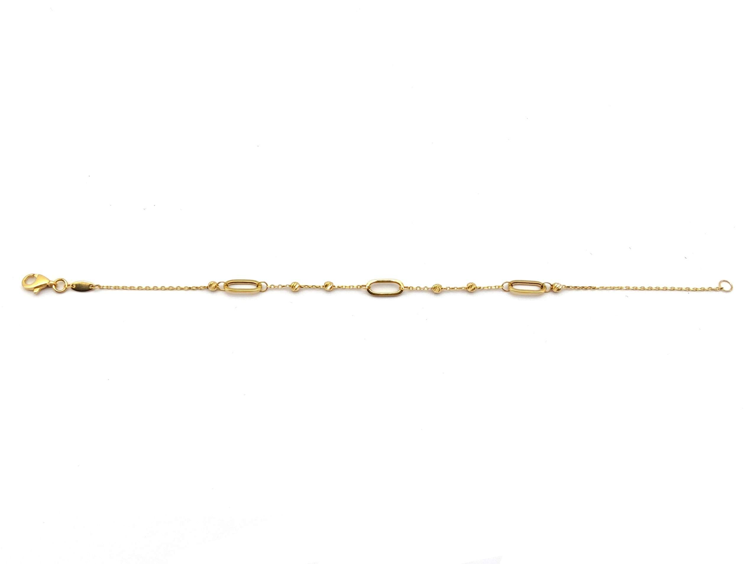 Pulsera Oro 18k Con Circonita - Imagen 2