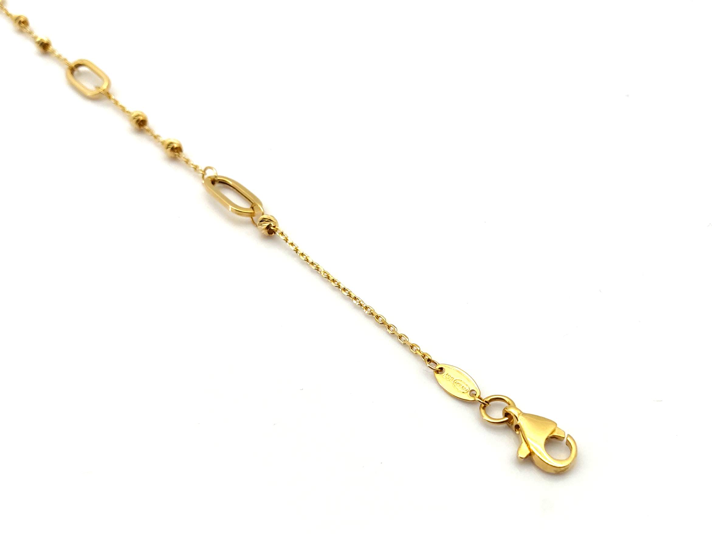 Pulsera Oro 18k Con Circonita - Imagen 3