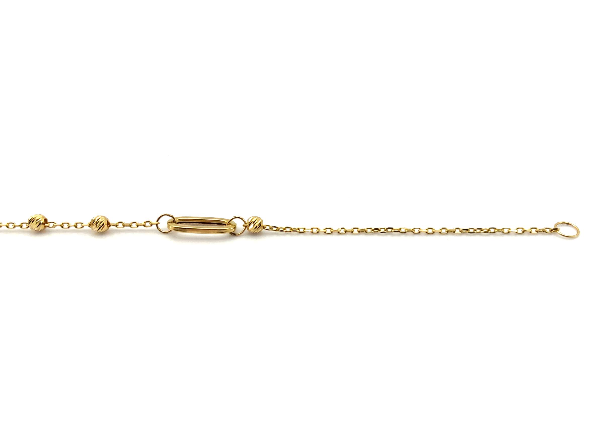 Pulsera Oro 18k Con Circonita - Imagen 4