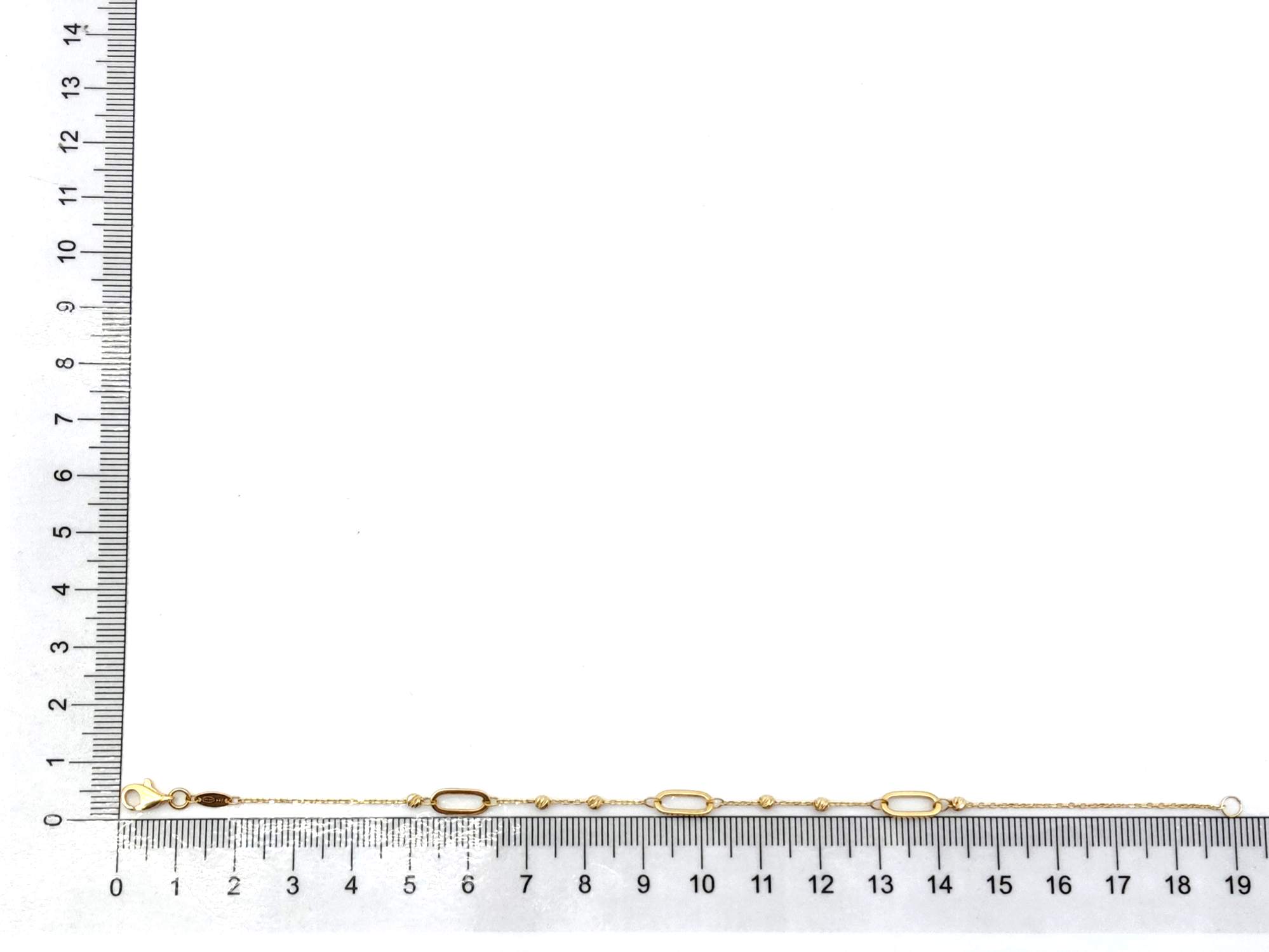 Pulsera Oro 18k Con Circonita - Imagen 5