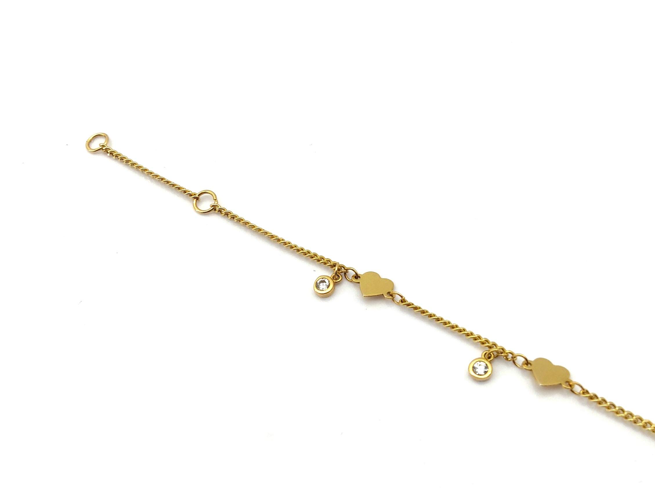 Pulsera Oro 18k Con Circonita - Imagen 3