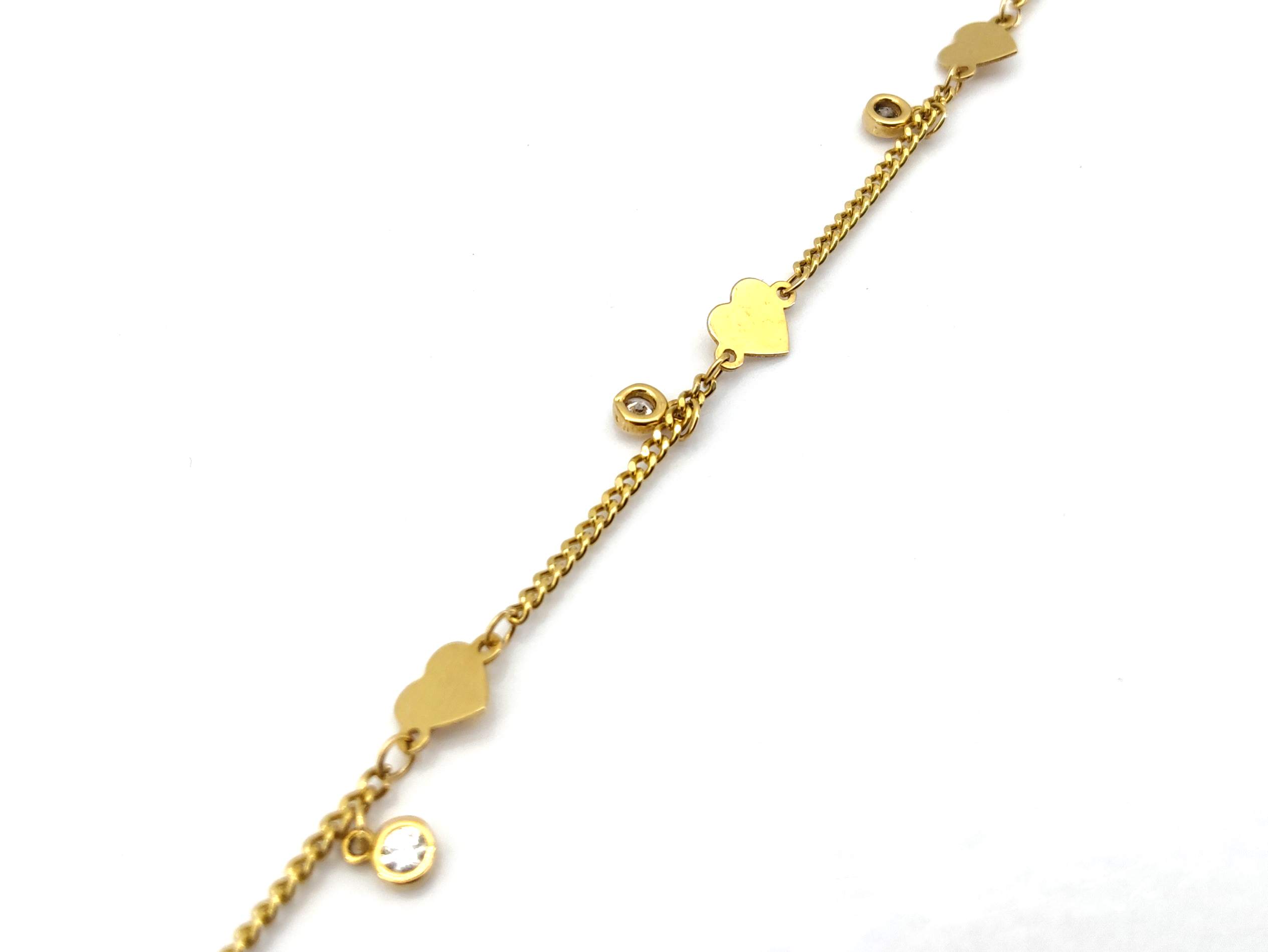 Pulsera Oro 18k Con Circonita - Imagen 4