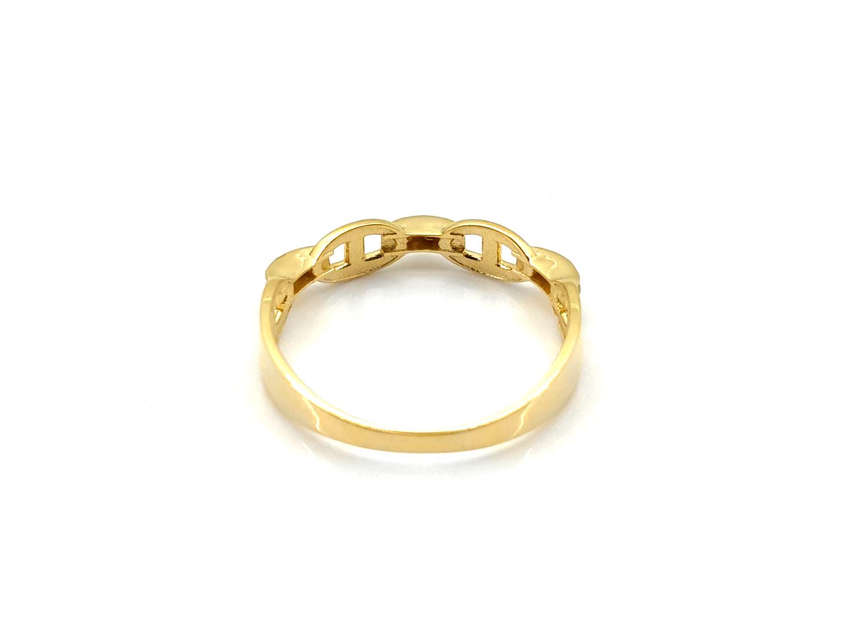 Anillo Oro 18k Con Circonita - Imagen 4