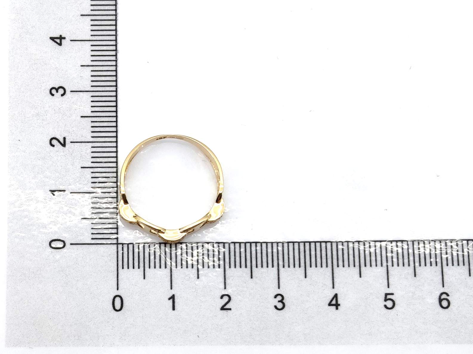Anillo Oro 18k Con Circonita - Imagen 5