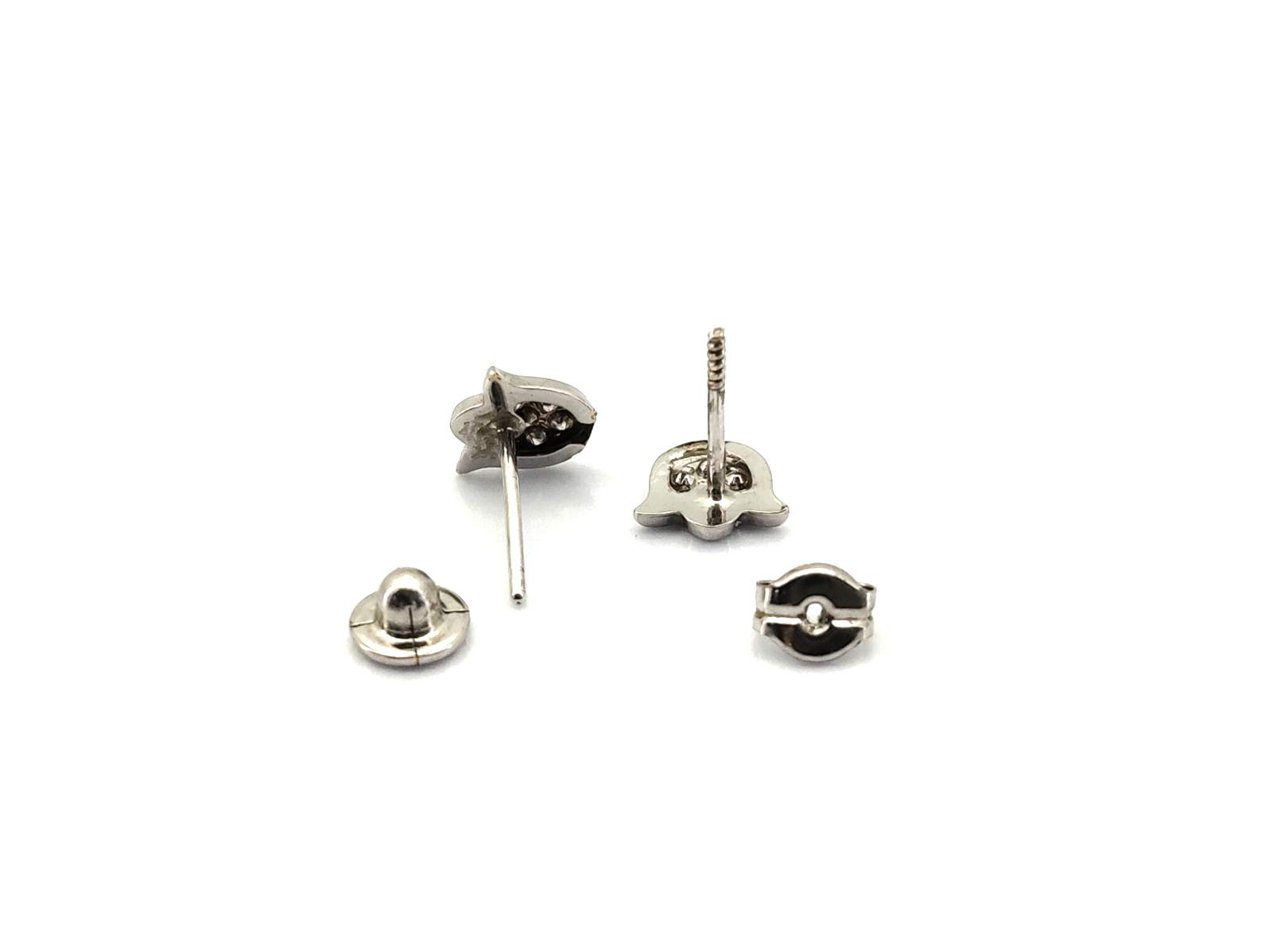 Pendientes Oro 18k Con Circonita - Imagen 3