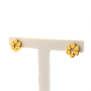 Pendientes Oro 18k Con Circonita