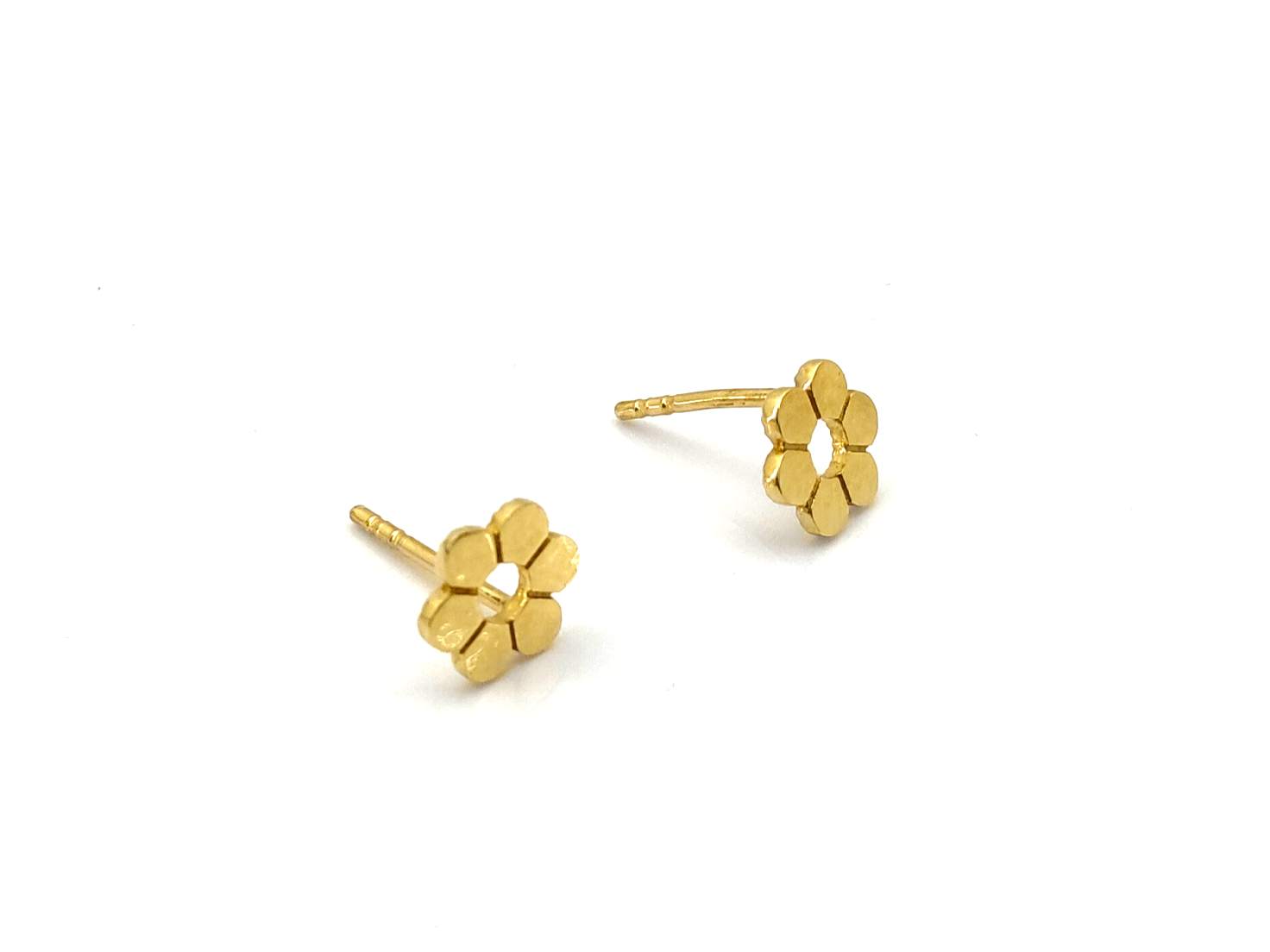 Pendientes Oro 18k Con Circonita - Imagen 2