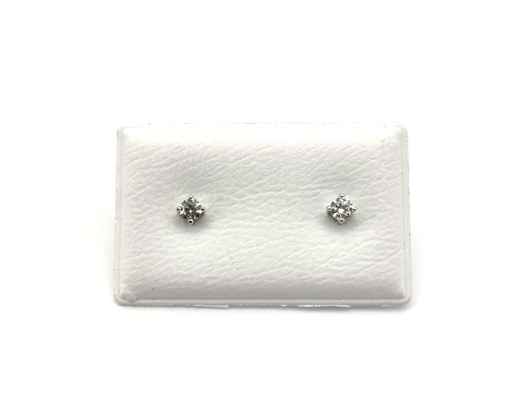 Pendientes Oro 18k Con Circonita