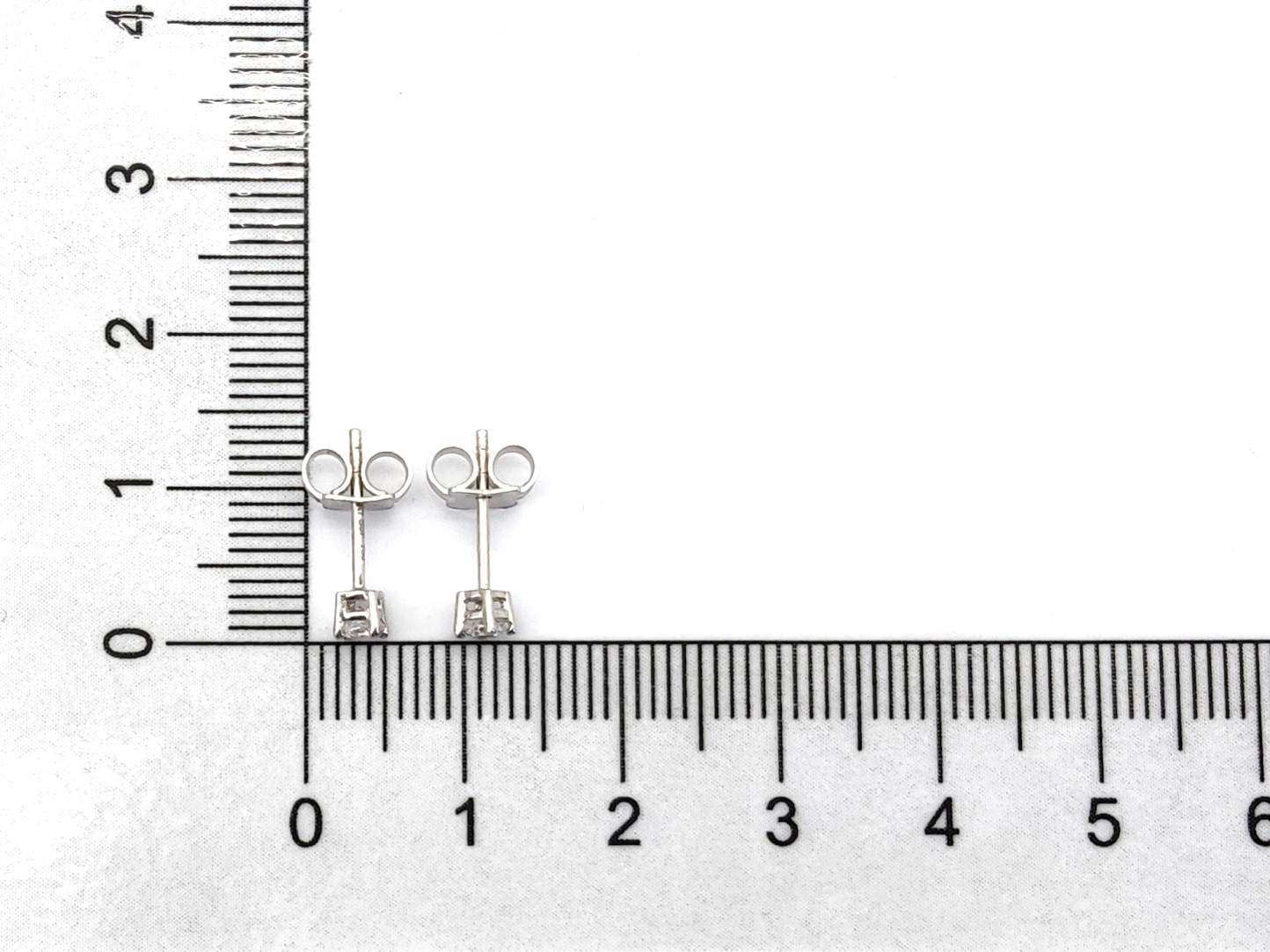 Pendientes Oro 18k Con Circonita - Imagen 4