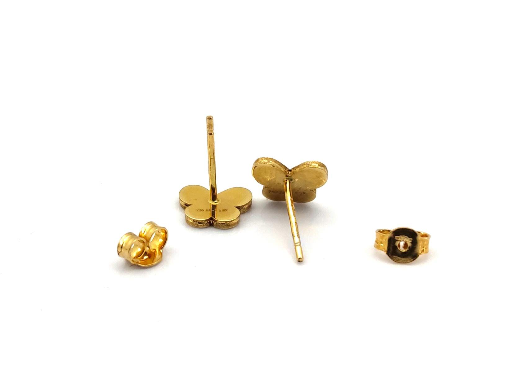 Pendientes Oro 18k Con Circonita - Imagen 3