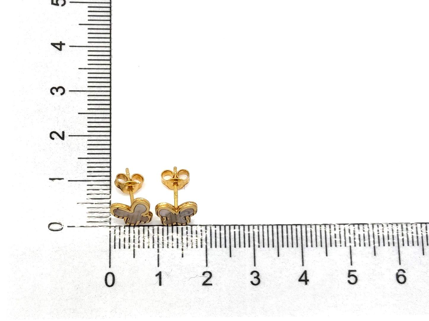 Pendientes Oro 18k Con Circonita - Imagen 4