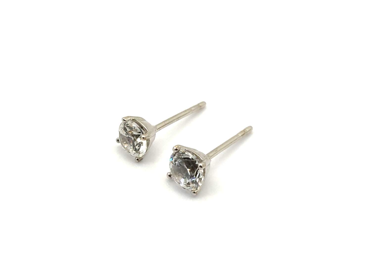 Pendientes Oro 18k Con Circonita - Imagen 2
