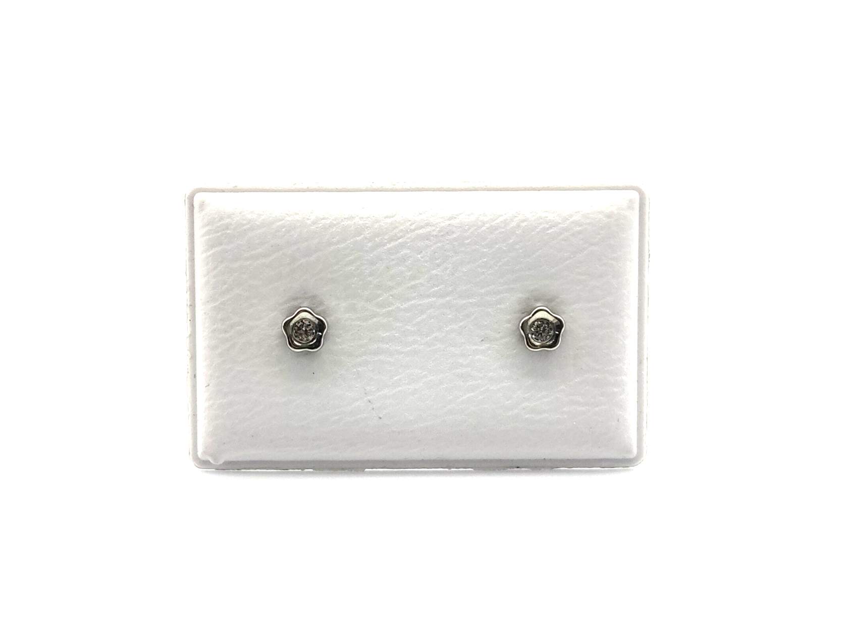 Pendientes Oro 18k Con Circonita