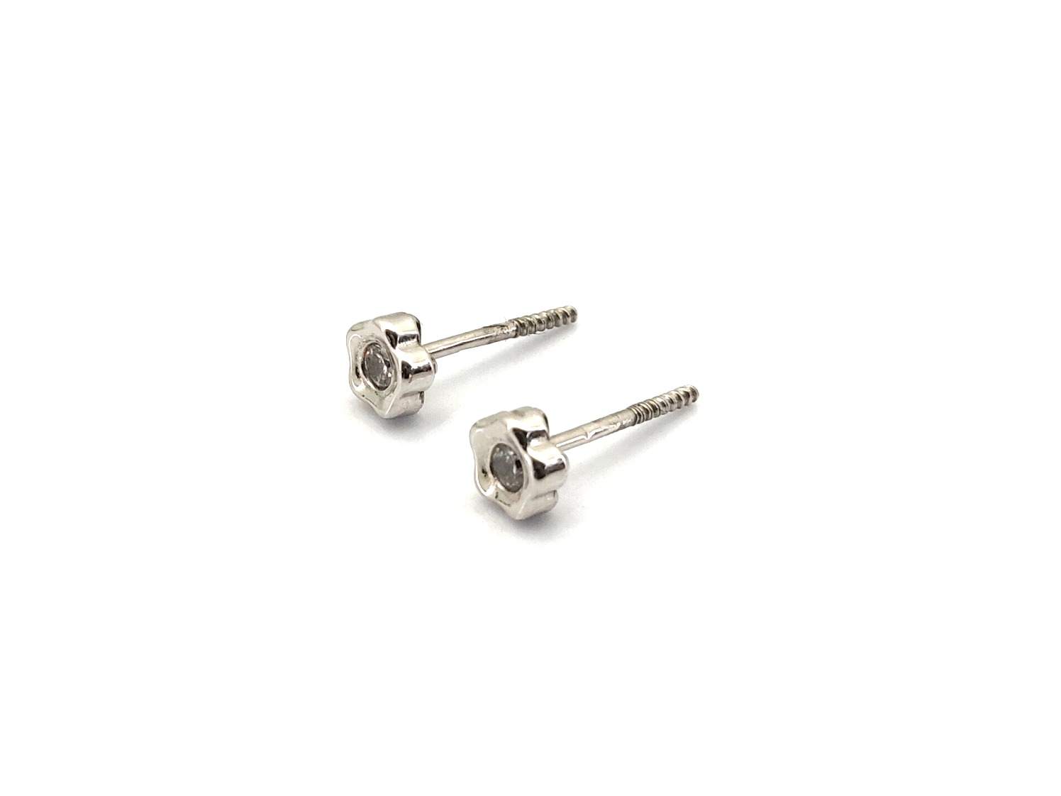 Pendientes Oro 18k Con Circonita - Imagen 2