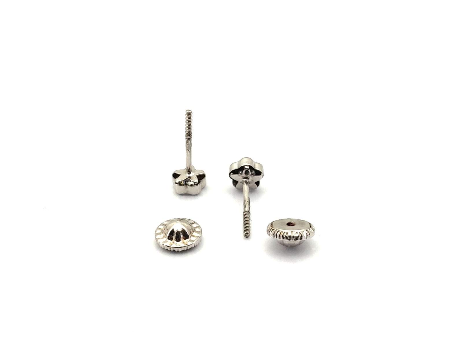 Pendientes Oro 18k Con Circonita - Imagen 3