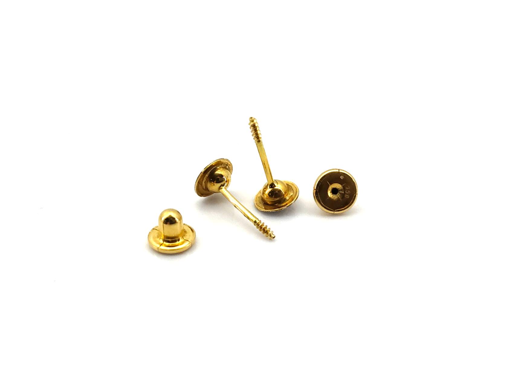 Pendientes Oro 18k Con Circonita - Imagen 3