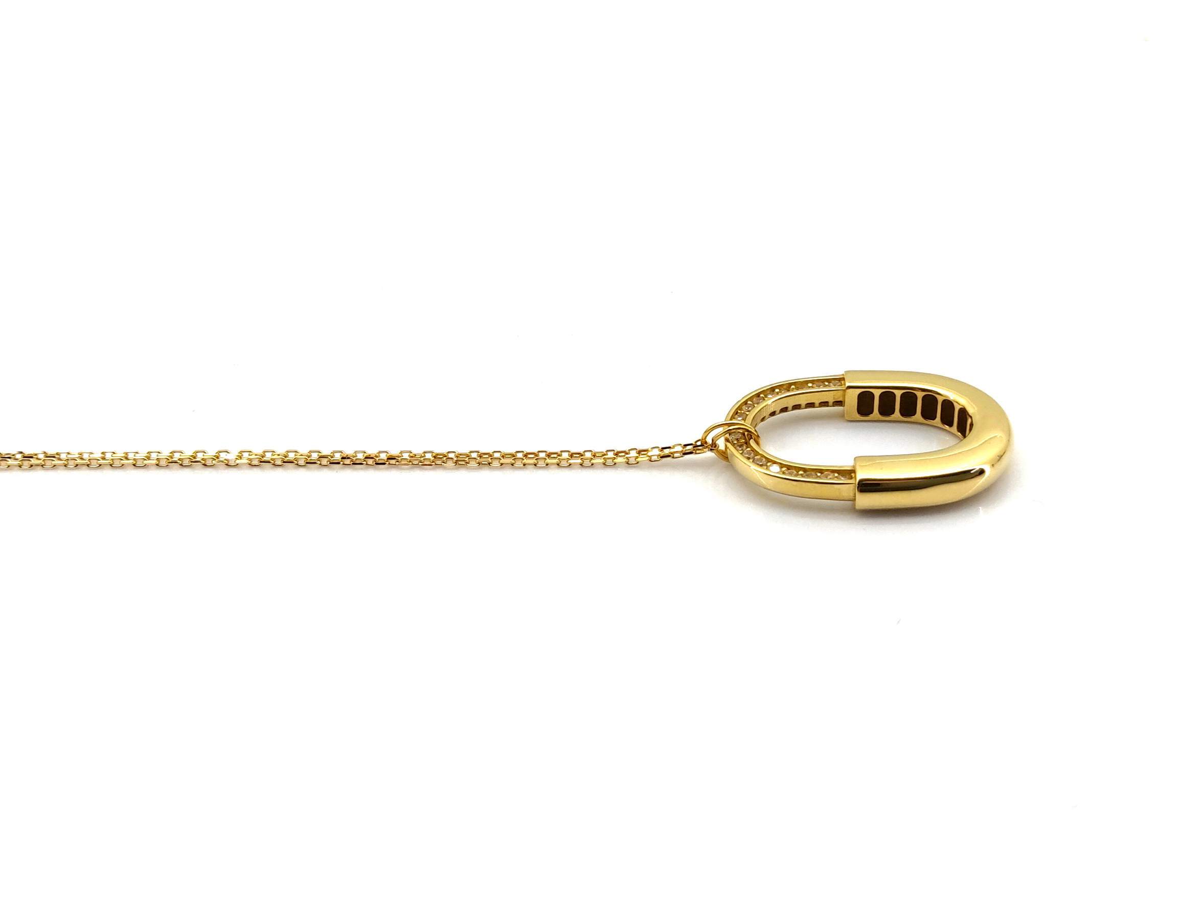 Cadena Oro 18k Con Circonita 22cm - Imagen 3