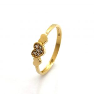 Alianza Oro 18k Con Circonita