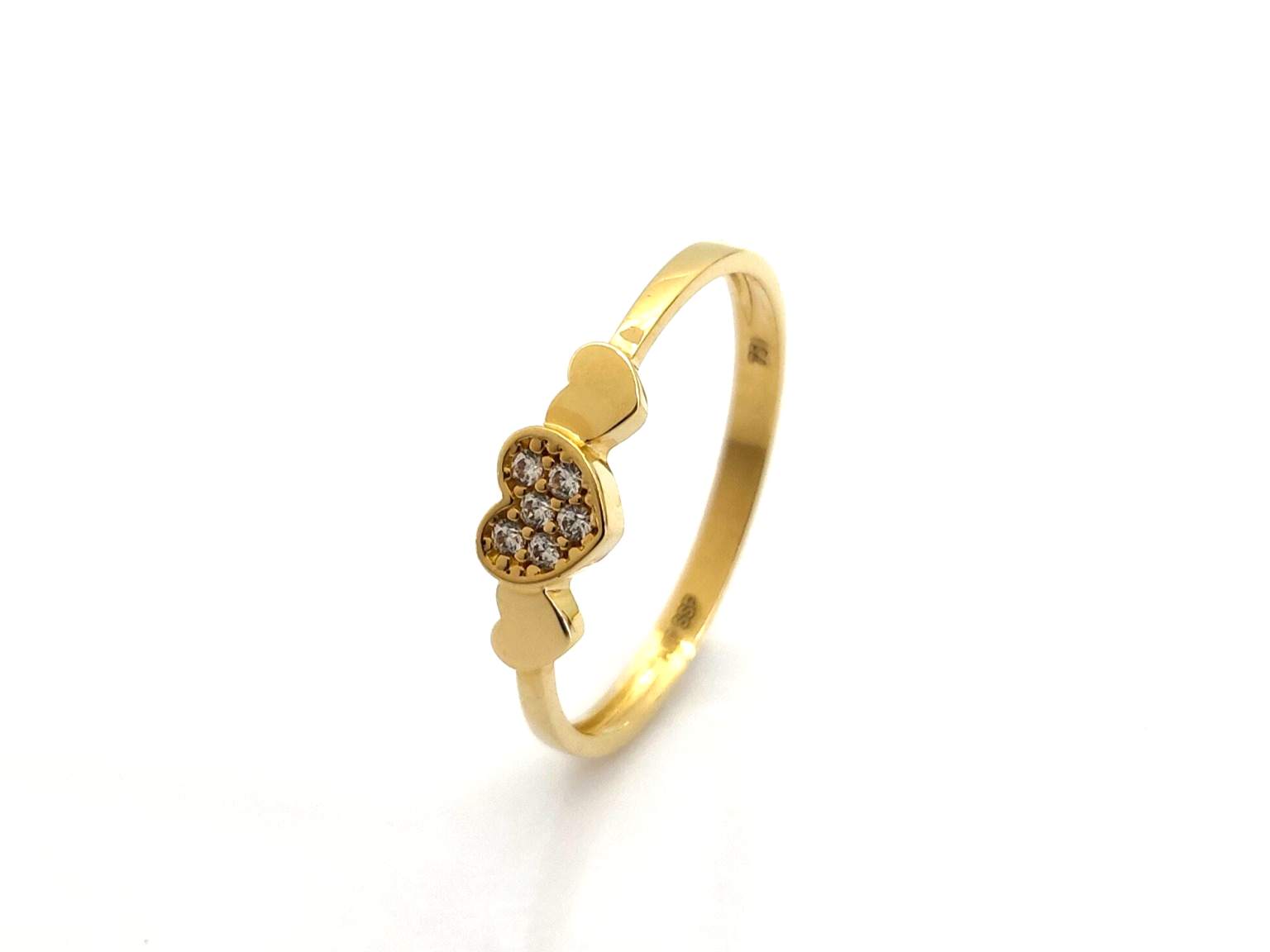 Alianza Oro 18k Con Circonita