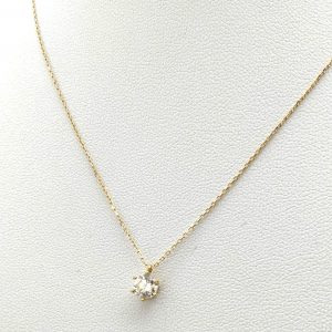 Gargantilla Oro 18k Con Circonita 21cm