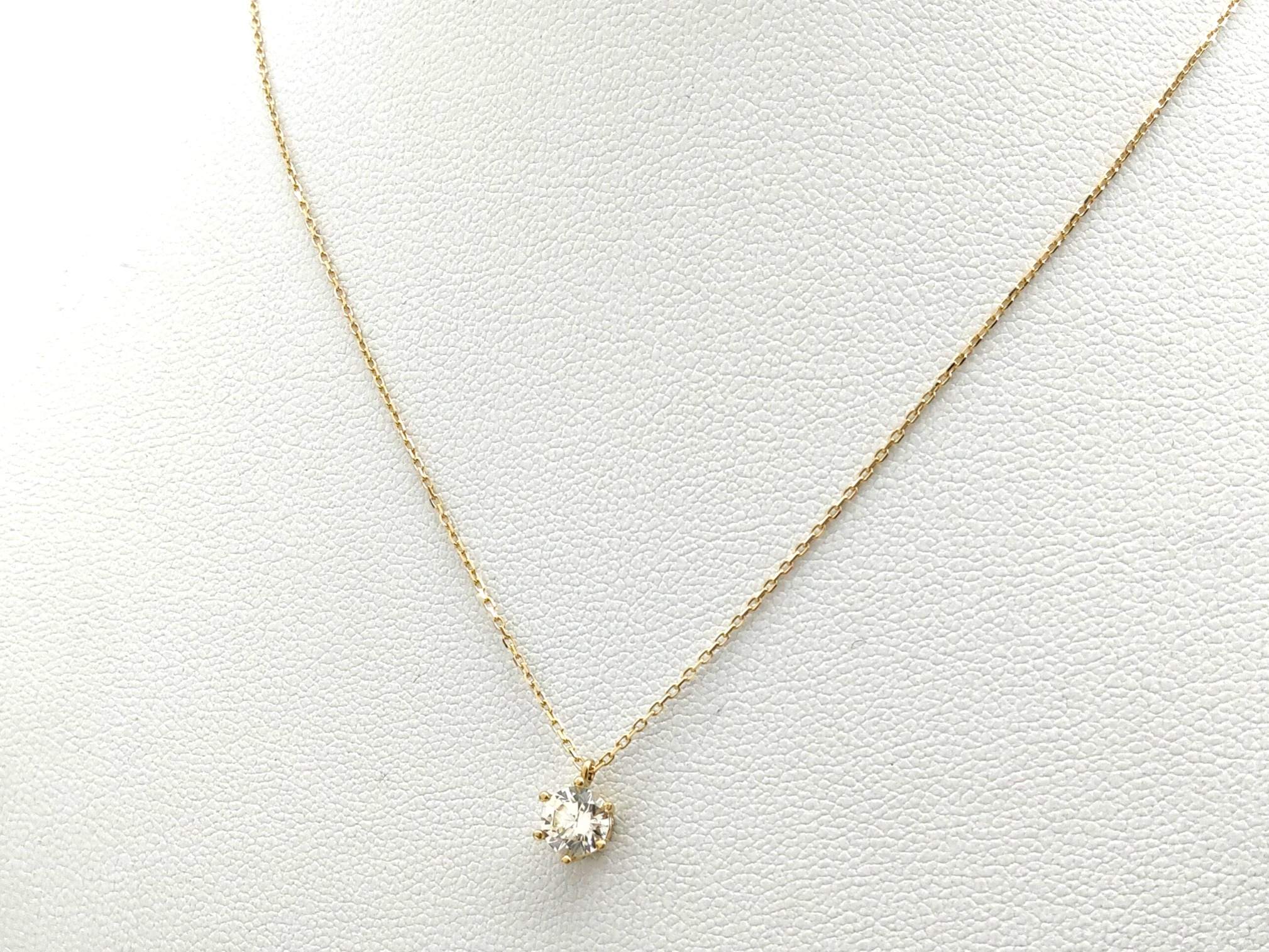 Gargantilla Oro 18k Con Circonita 21cm