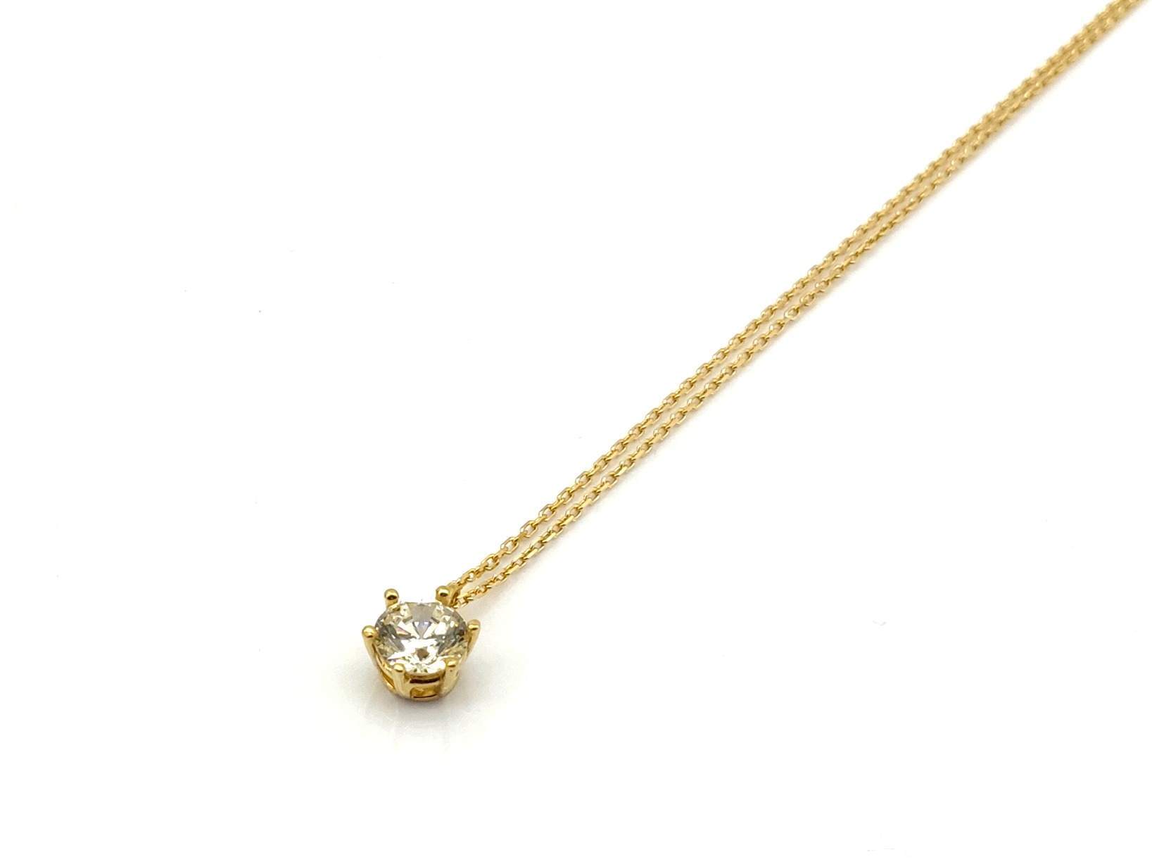 Gargantilla Oro 18k Con Circonita 21cm - Imagen 3