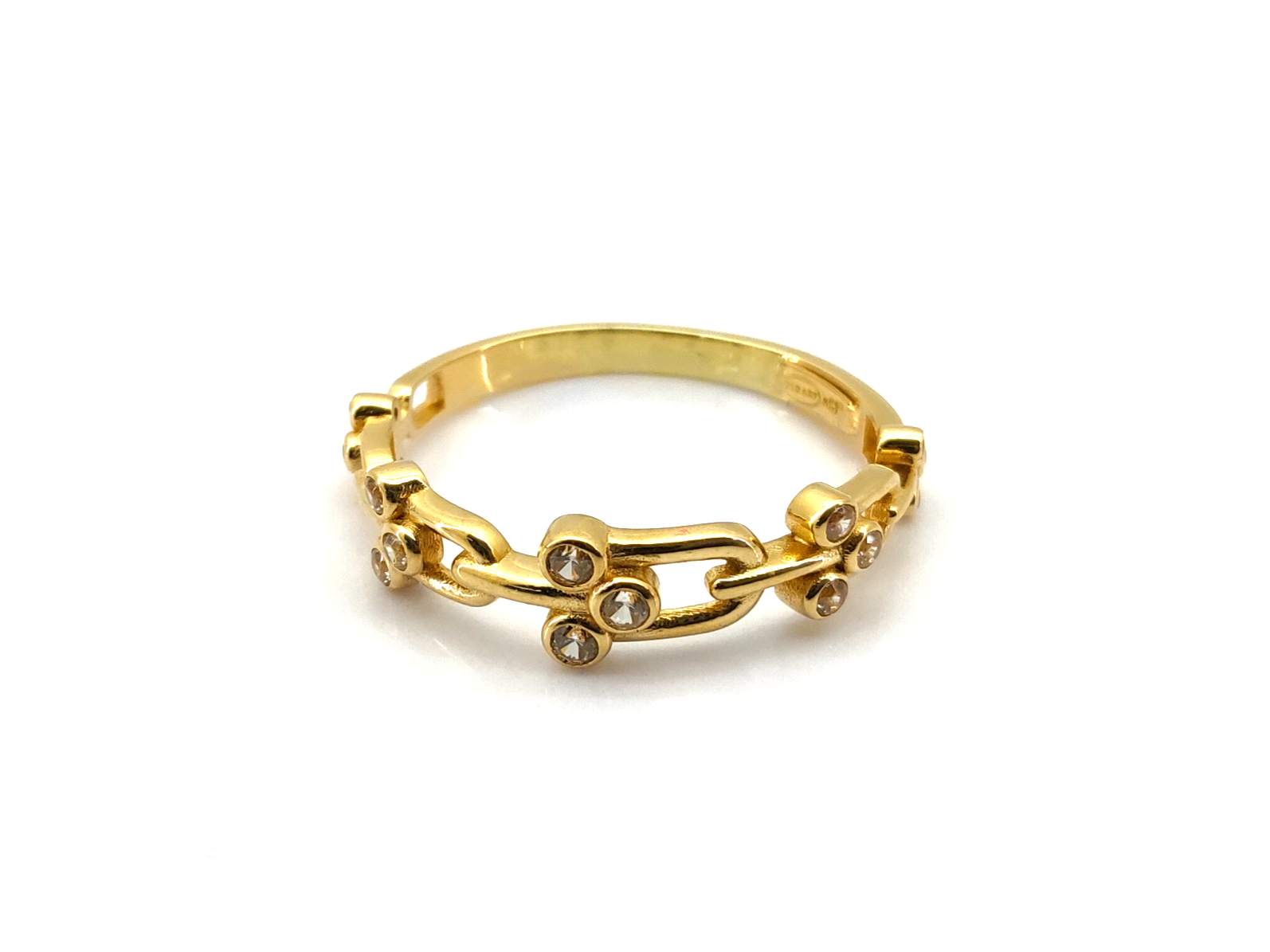 Sortija Oro 18k Con Circonita - Imagen 2
