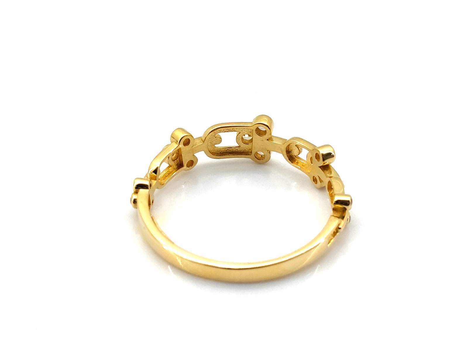 Sortija Oro 18k Con Circonita - Imagen 4
