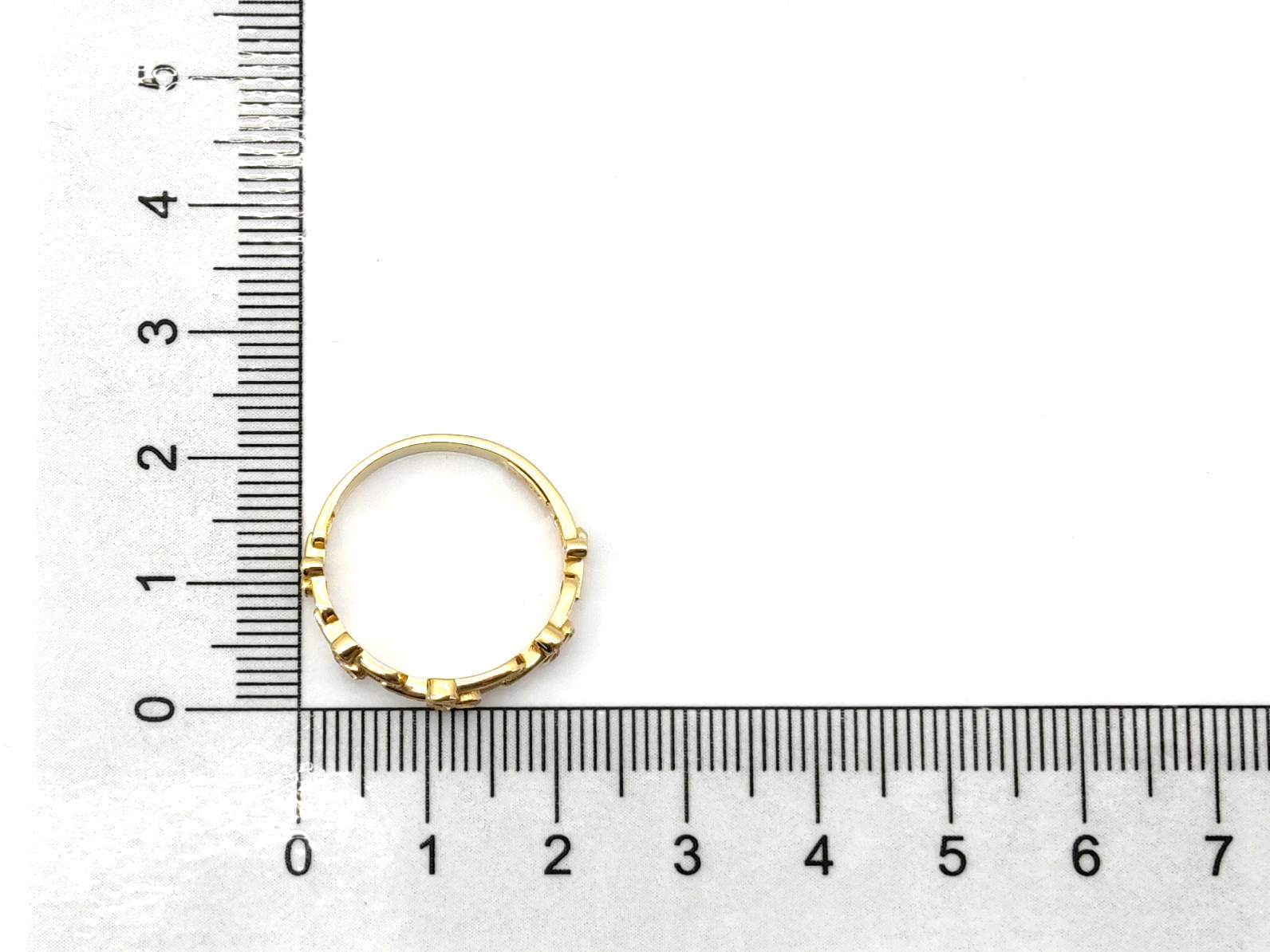 Sortija Oro 18k Con Circonita - Imagen 5