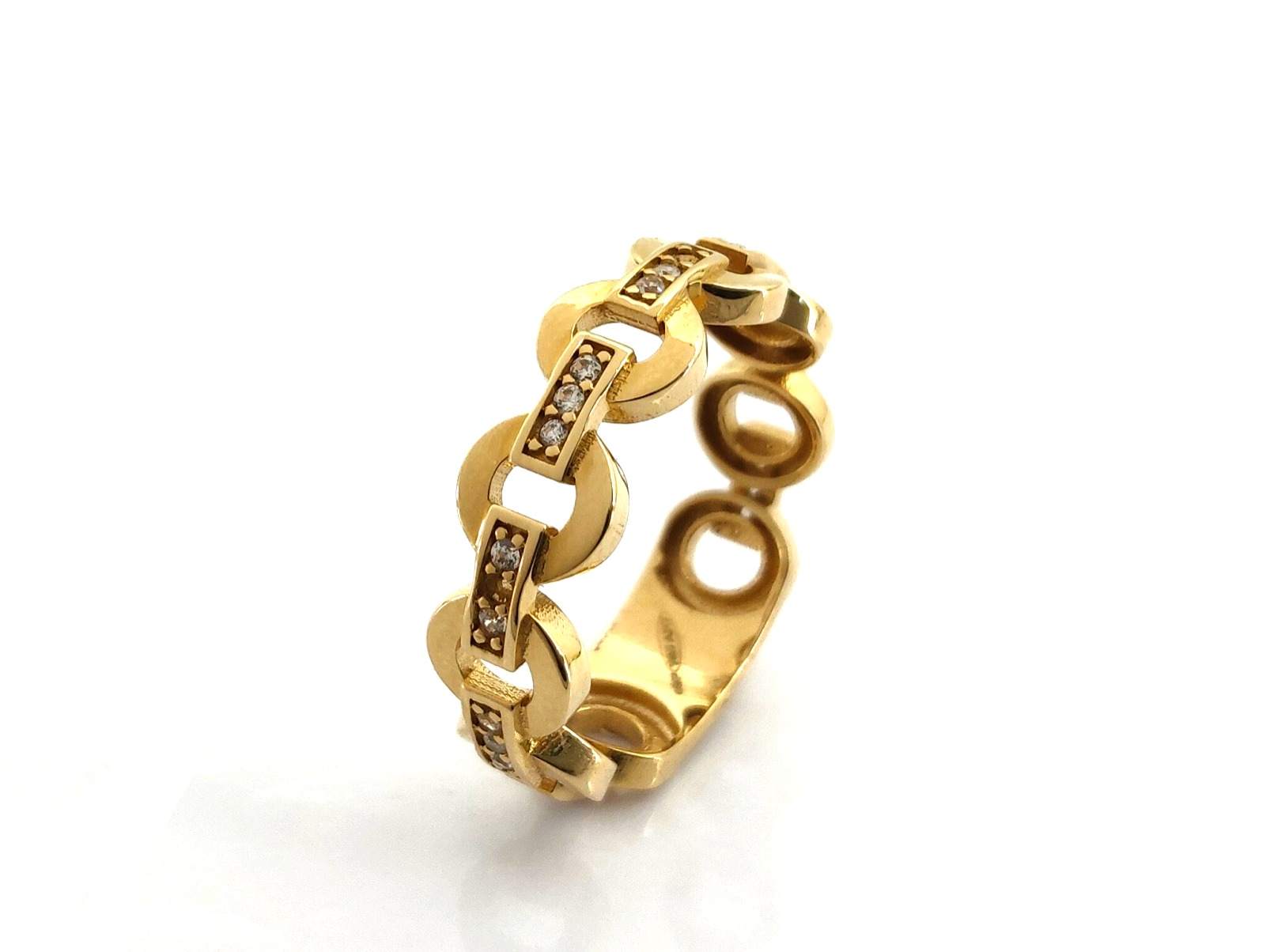 Sortija Oro 18k Con Circonita