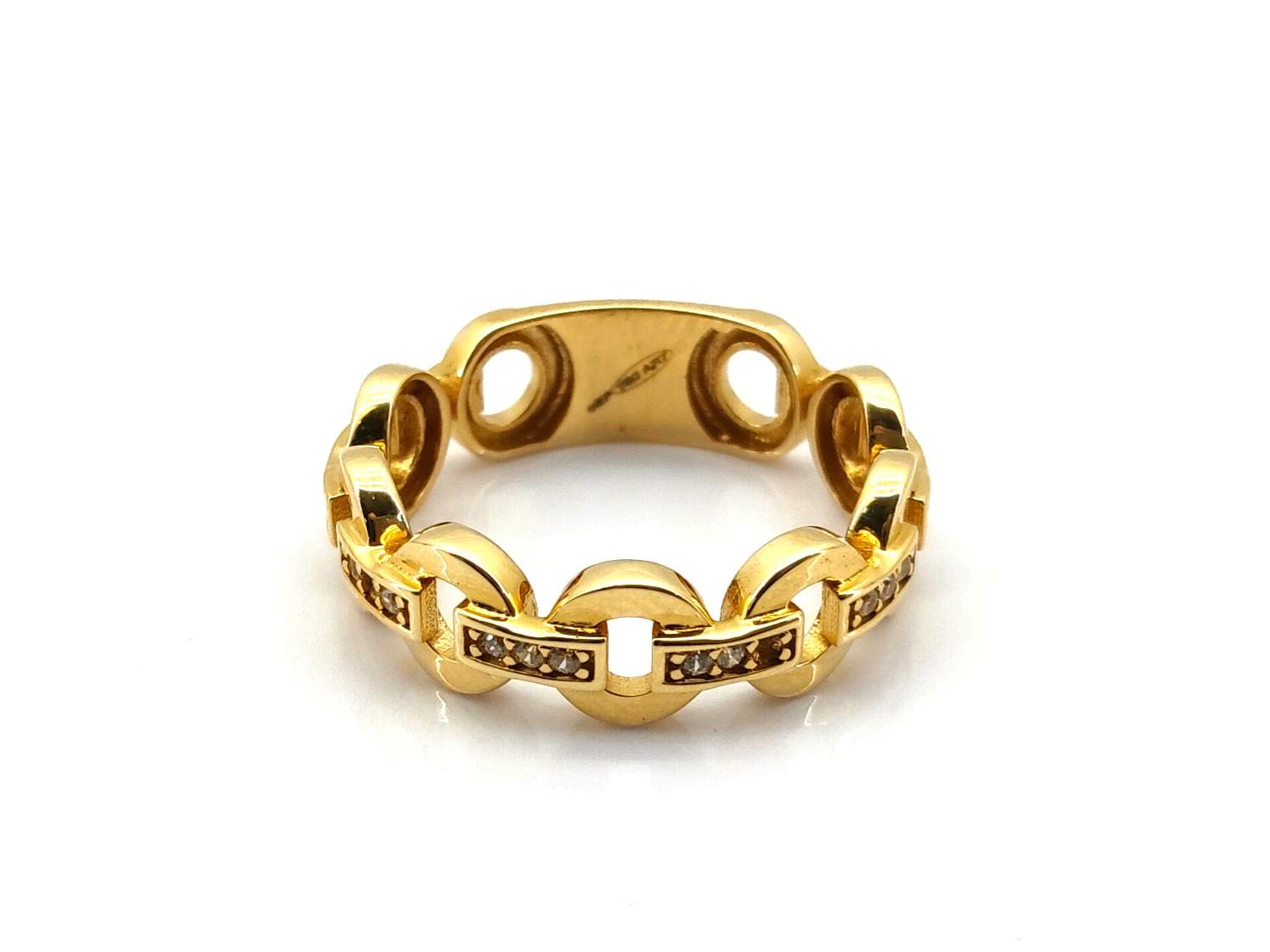 Sortija Oro 18k Con Circonita - Imagen 2