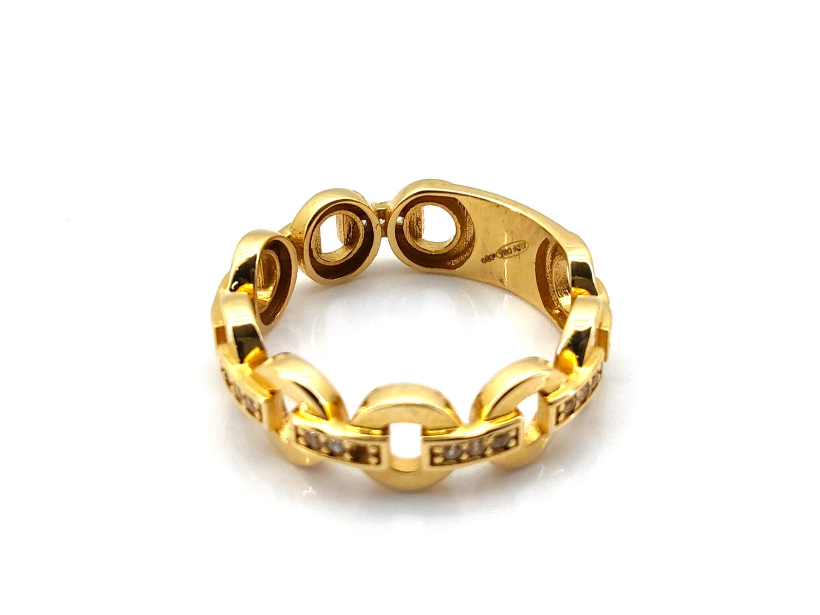 Sortija Oro 18k Con Circonita - Imagen 3