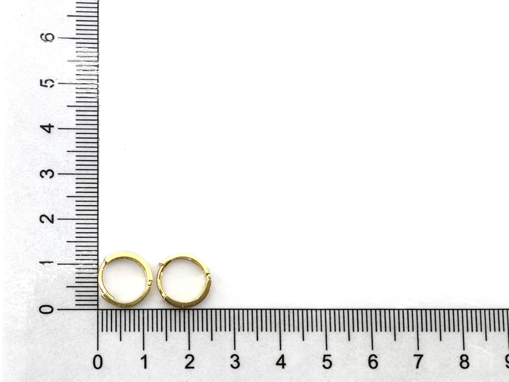 Pendientes Oro 18k Con Circonita - Imagen 4