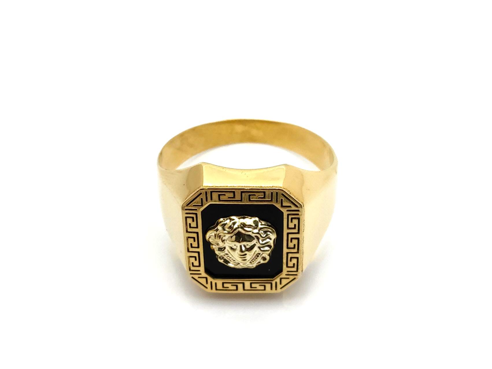 Sello Oro 18k Con Circonita - Imagen 2