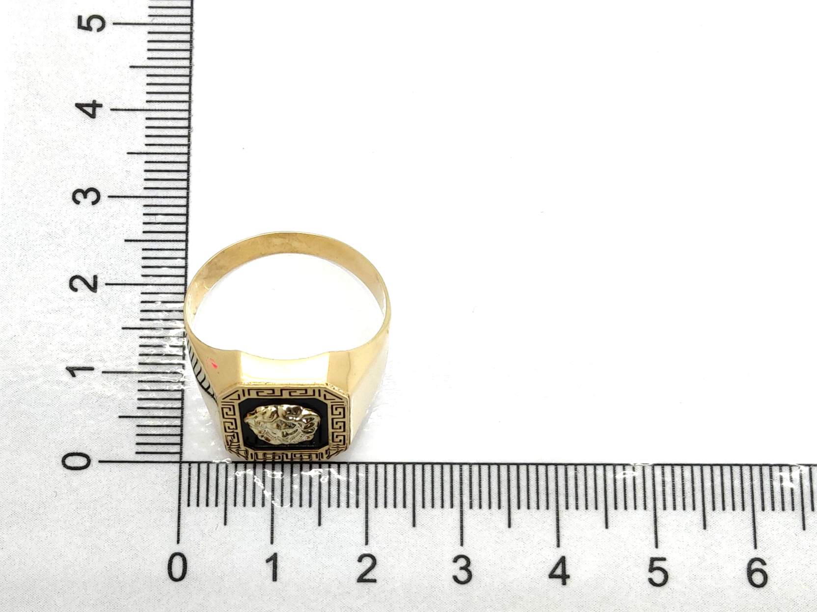 Sello Oro 18k Con Circonita - Imagen 5