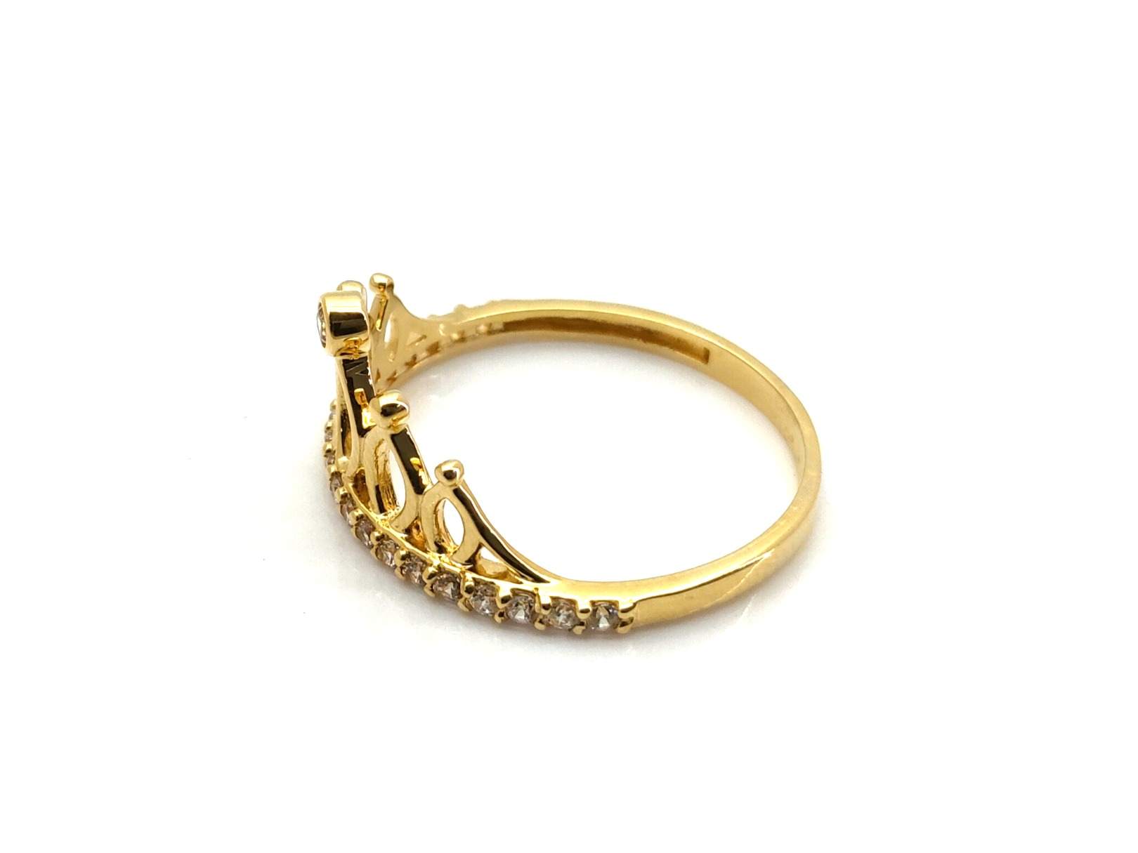 Sortija Oro 18k Con Circonita - Imagen 3