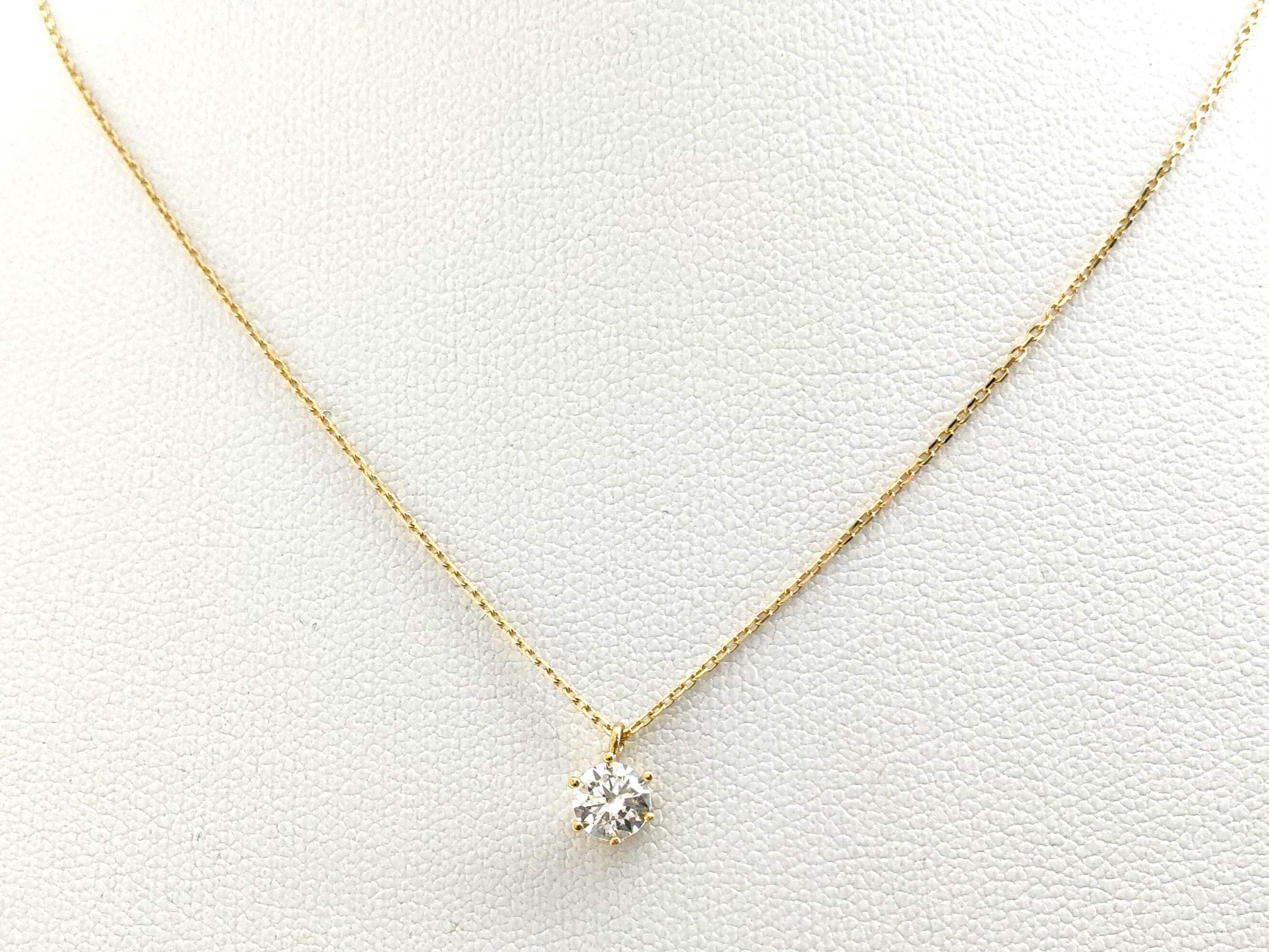 Gargantilla Oro 18k Con Circonita 22cm