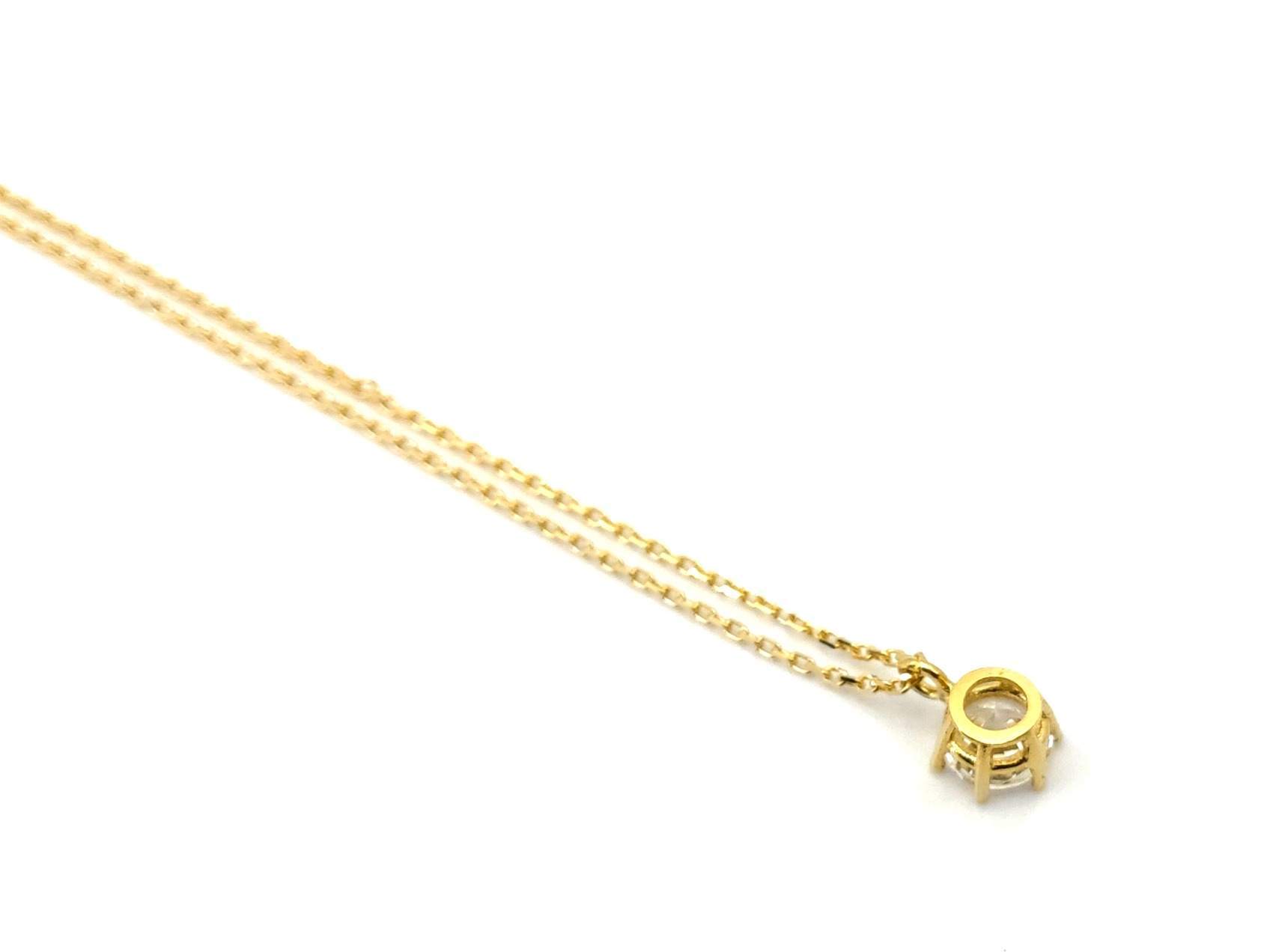 Gargantilla Oro 18k Con Circonita 22cm - Imagen 4