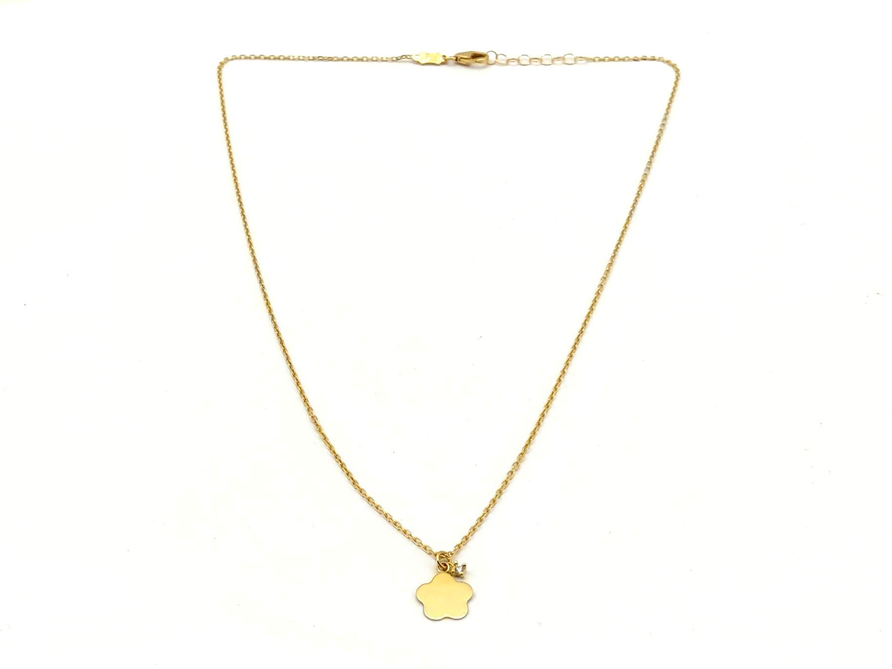 Gargantilla Oro 18k Con Circonita 22cm - Imagen 2