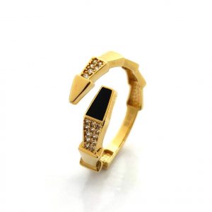 Anillo Oro 18k Con Circonita