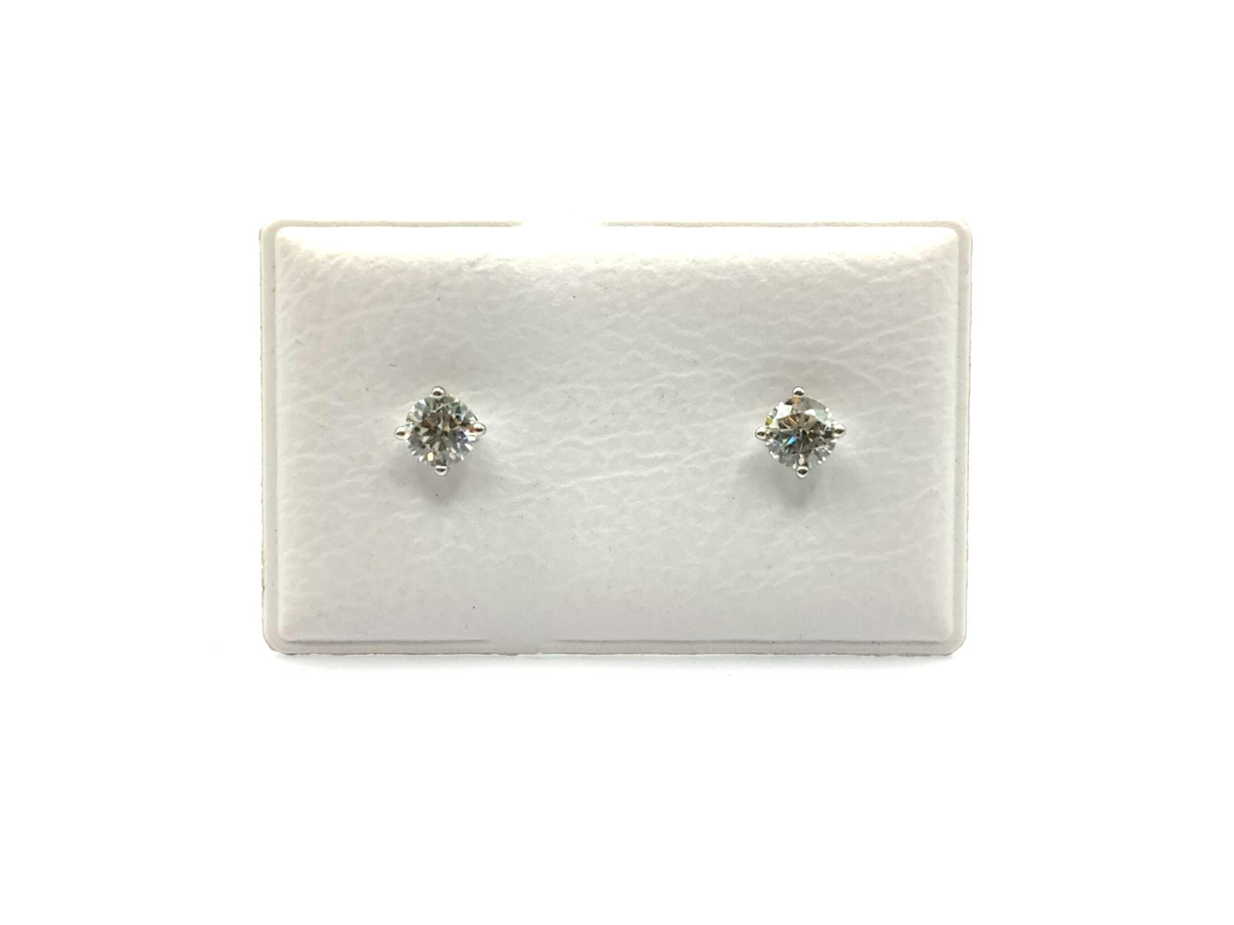 Pendientes Oro 18k Con Circonita