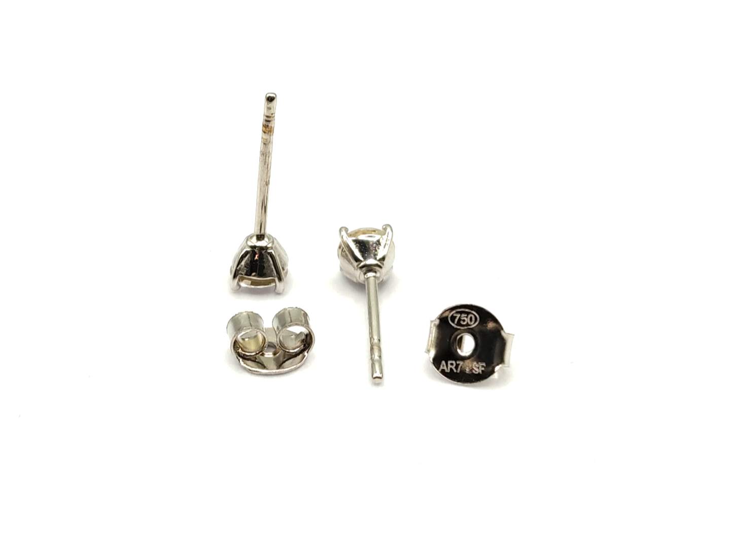 Pendientes Oro 18k Con Circonita - Imagen 3