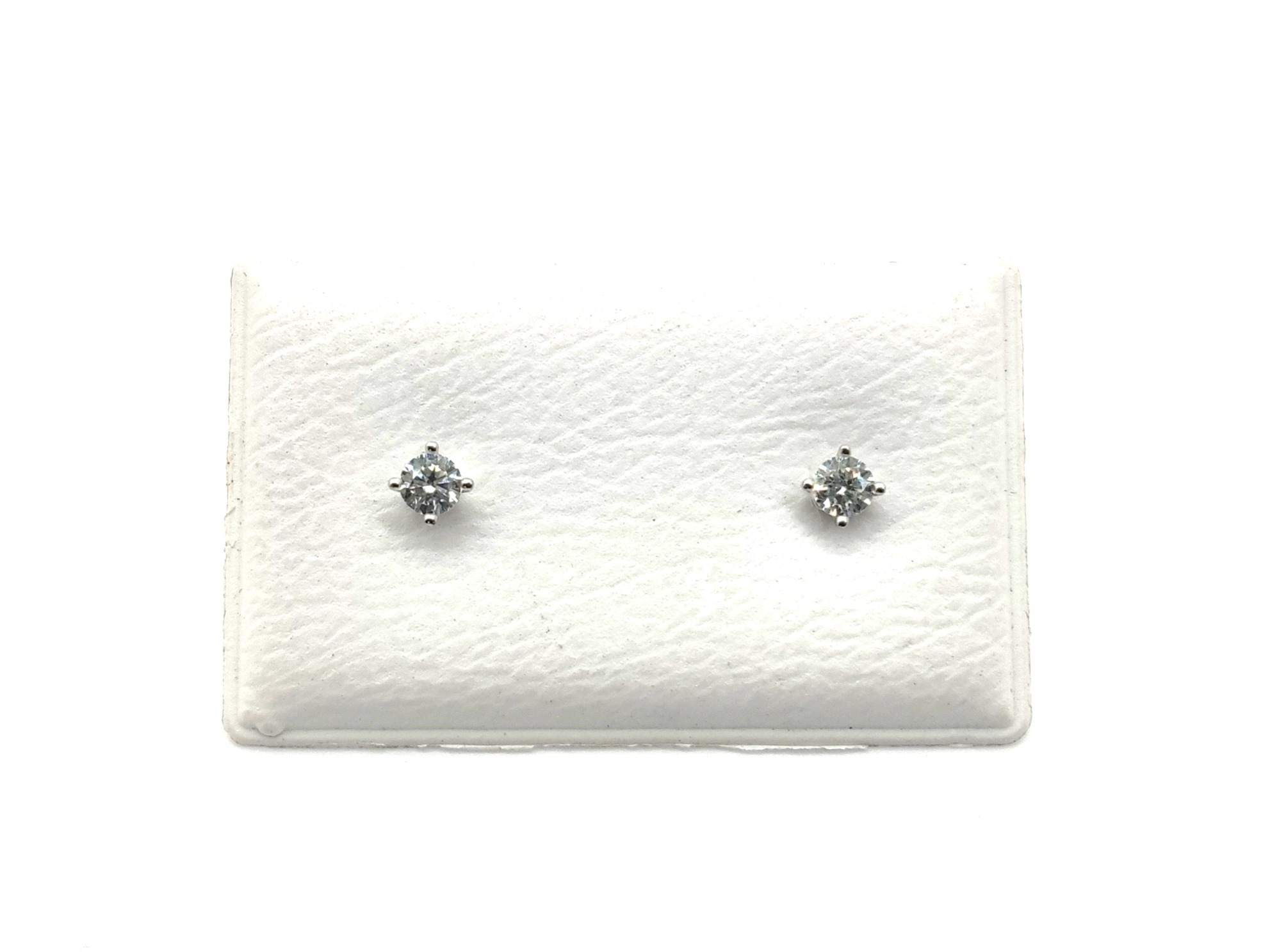 Pendientes Oro 18k Con Circonita
